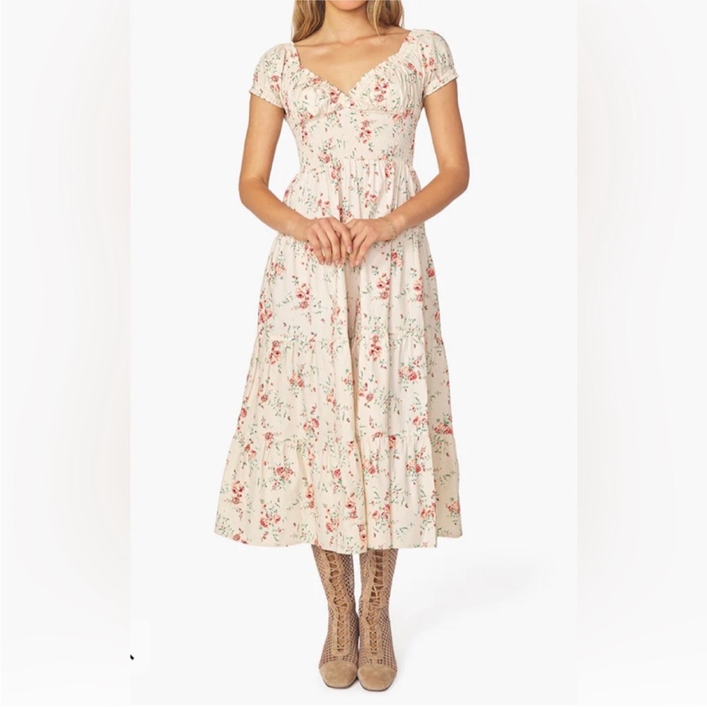 WeWoreWhat‎ Floral Off The Shoulder Dress Size Large